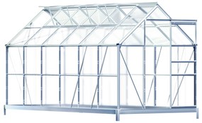 Gardebruk® Kerti üvegház XL - 380x190x195cm + alap