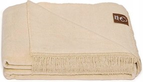 Pamut akril takaró 150x200 bézs pléd ágytakaró