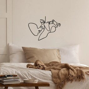 Fém fali dekoráció, 70×52 cm