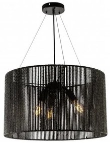 Lámpa Mennyezeti lámpatest FORESTO 2, 5772, AC220-240V, 50/60Hz, 3*E27, max.40W, átmérő 50 cm, fekete