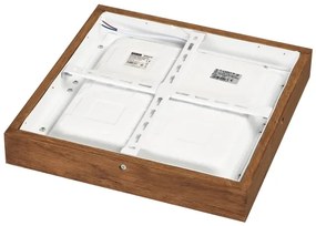 BRILAGI-LED Dimmelhető lámpa WOODY FRAME LED/24W/230V tölgy 30x30 cm IP44 + távirányító