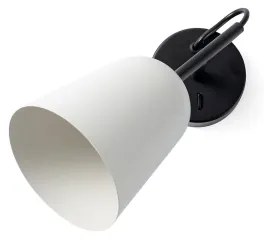 FARO 28258 - Fali lámpa STUDIO 1xE14/8W/230V fehér/fekete