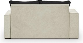 PAVEL Kétszemélyes kinyitható kanapé Krém