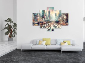 Kép - Városi élet (150x105 cm)