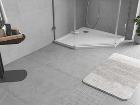 Mexen Flow ötszögletű slim zuhanytálca 80 x 80 cm, fényes fehér - 46P108080