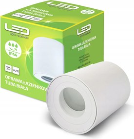 Fürdőszobai lámpa Tuba mennyezeti plafon Vízálló IP44 Fehér