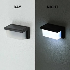 Brilagi - LED Napelemes érzékelős fali lámpa BRICK LED/12W/5,5V IP65