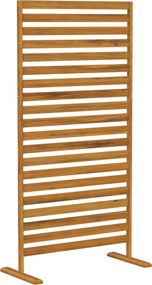 Outsunny fa paraván, 170 x 80 cm — kültéri támrács és elválasztó kertbe, teraszra | Aosom
