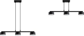 BRILAGI - LED csillár kábelen MONO 3xGX53/30W/230V fekete