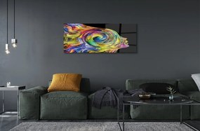 Üvegképek Nő színes kép 120x60cm