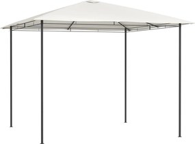 vidaXL krémszínű pavilon 3 x 3 x 2,6 m 160 g/m²