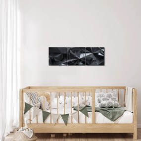 Kép - Geometriai absztrakció (órával) (90x30 cm)