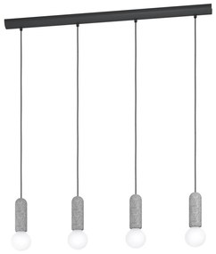 Eglo 39832 - Csillár zsinóron GIACONECCHIA 4xE27/40W/230V