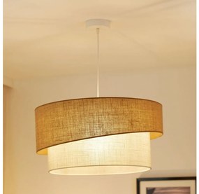 Brilagi Brilagi - SHINE lógó 1xE27/15W/230V, 50 cm, bézs/krém BG1273