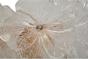 Aranyszínű üveg fali lámpa Ibiscus – Mauro Ferretti