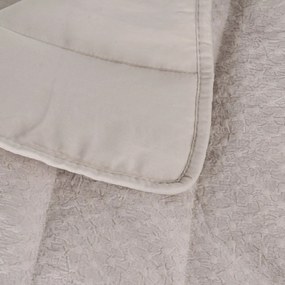 Bézs steppelt ágytakaró 240x260 cm – Ixia