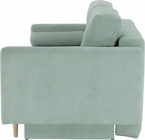 Szófa kinyitható, mentol anyag Queens, AURELIA