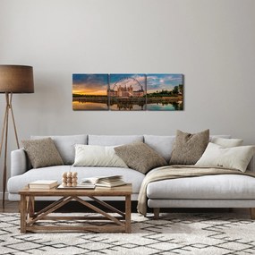 A zár képe (órával) (90x30 cm)