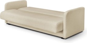 PORTO ágyazható kanapé világos bézs bouclé