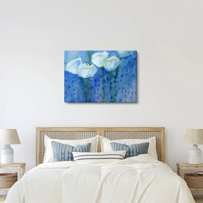 Kép - fehér tulipán (70x50 cm)
