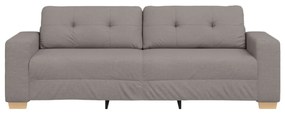 kanapé Taupe Textil, Fa Közepes Tartós Taupe kanapé