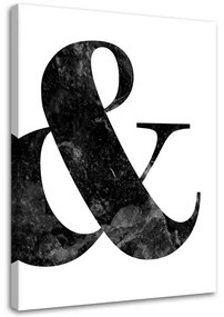 Gario Vászonkép Szimbólum &amp; fehér alapon Méret: 40 x 60 cm
