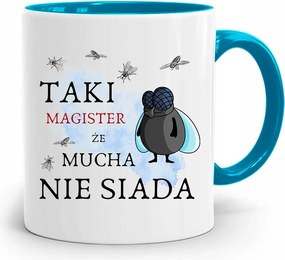 Mesterképzési Bögre Kék Születésnapi Ajándék fényképes nyomtatással