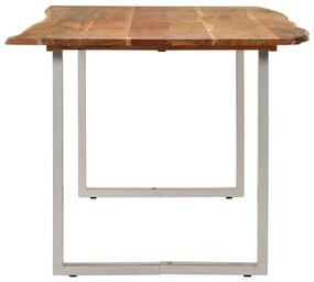 Tömör akácfa étkezőasztal 180 x 90 x 76 cm