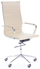 Irodai szék Prymus New, krémszínű