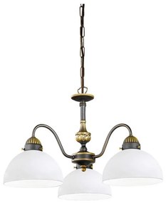 Kolarz 731.83.53 - Csillár láncon NONNA 3x/E27/75W/230V