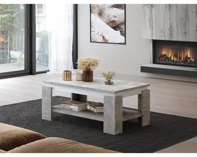 LUNO dohányzóasztal szürke beton/antracit