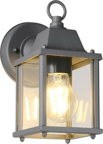 TRIO 262260142 MIRANDE Klasszikus Kültéri Fali Lámpa Antracit E27 IP44