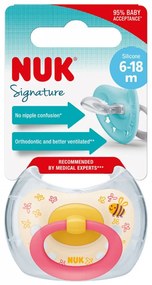 Baba cumi NUK Signature 6-18 h pink