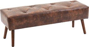 HOMCOM Multifunkcionális Ágyelői Pad Klasszikus Hálószobai Pad Fával Felszerelve és Párnázott Üléssel 120 kg Teherbírás a Bejárathoz és Előszobához 11