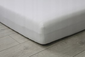 Jersey Prémium gumis lepedő 140x200 vastag Fehér