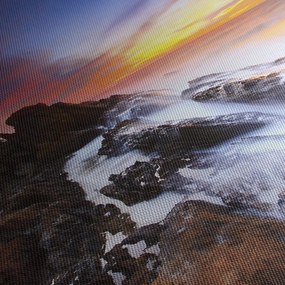 Hegy a ködben képe (90x60 cm)