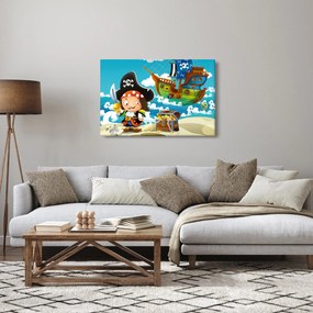 Kép - kalóz kincs (90x60 cm)