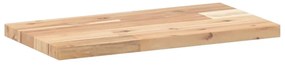 kezeletlen tömör akácfa függőpolc 60 x 20 x 2 cm