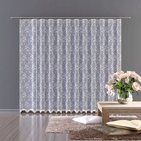 Mg Függöny 763/17 Fehér 300x240cm Kész Szalaggal