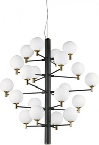 FĂŒggesztĂ©k Fekete IDEAL LUX 197333