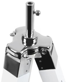 JAGO Állólámpa fa állvánnyal fehér matt