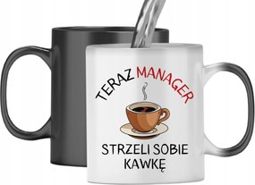 Mágikus Bögre Menedzsernek Színváltós, fényképes nyomattal