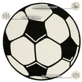Football gyerekszőnyeg, ⌀ 100 cm - Hanse Home