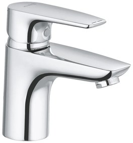 KLUDI Pure&amp;Solid 75 mosdó csaptelep, egykaros, leeresztőszelep nélkül, króm