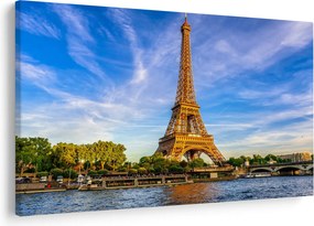 Kép - Eiffel-torony (90x60 cm)
