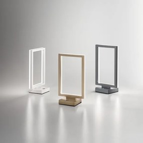 Fabas Luce 3394-30-282 - LED Dimmelhető asztali lámpa BARD LED/15W/230V antracit