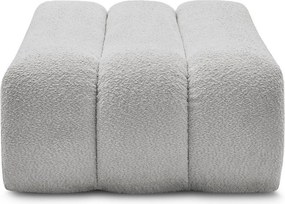 Világosszürke buklé lábtartó Azra – Bobochic Paris