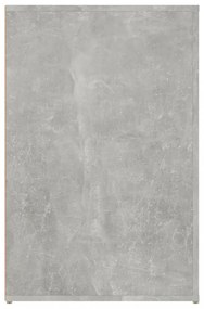 betonszürke szerelt fa íróasztal 100x49x75 cm