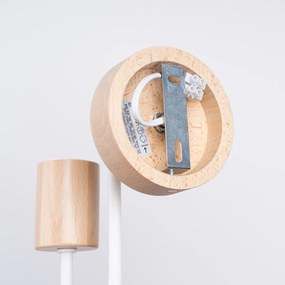 Natúr színű fali lámpa Dazzle – Sollux