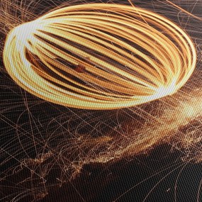Fénygolyók képe (150x105 cm)